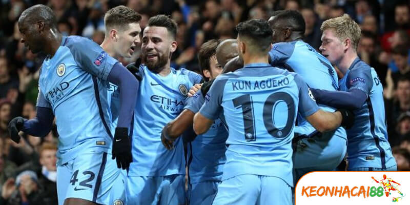 Monaco vs Manchester City2 Manchester City